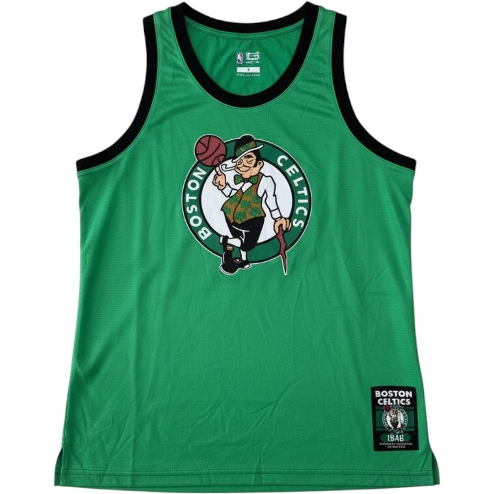NBA Ultra Game Boston Celtics Mens Jersey Embroidered Tank Top Green XL NEW